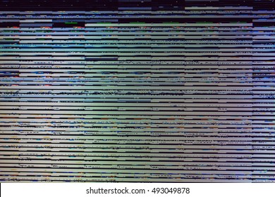 glitch background. Digital image data distortion. Corrupted image file. Colorful abstract background for your designs. Chaos aesthetics of signal error. Digital decay.