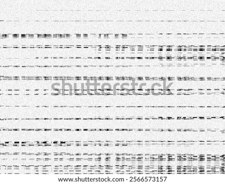 Glitch camera effect. Retro VHS background. Old video template. No signal. Static TV noise, bad TV signal