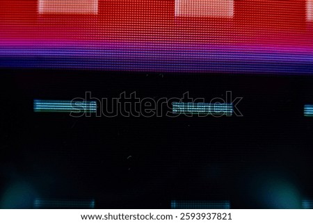 Glitch camera effect. Retro VHS background. Old video template. No signal. Static TV noise, bad TV signal