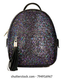 Glitter Backpack Shine Stock Photo 