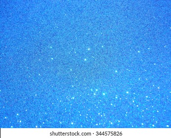 Glitter Paper Blue