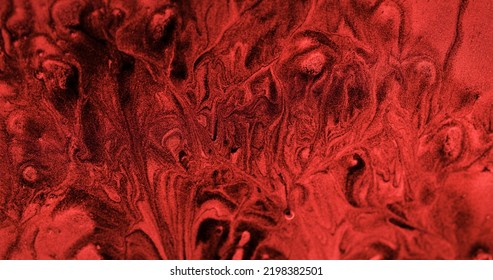 Glitter swirl background. Grain texture. Hot fire flames. Blur luscious red black color shimmering splash pattern abstract copy space wallpaper. - Shutterstock ID 2198382501