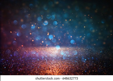 glitter vintage lights background. de-focused. - Shutterstock ID 648632773