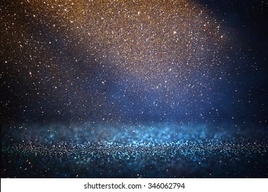 glitter vintage lights background. light silver, gold, blue and black. defocused.
 - Shutterstock ID 346062794