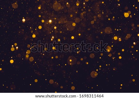 Glittering stars of bokeh use for celebrate background