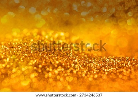 Glittering surface glows with warmth background