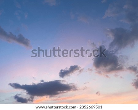 The Gloaming Sunset Sky Pink Clouds Beautiful