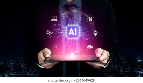 Global AI artificial intelligence transforms AI technology worldwide. Global artificial intelligence connects data, drives AI automation, and artificial intelligence empowers AI innovation. Vouch