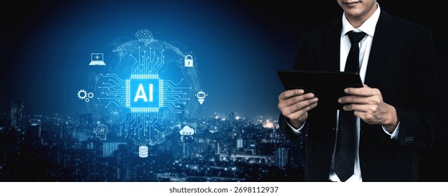 Global AI artificial intelligence transforms AI technology worldwide. Global artificial intelligence connects data, drives AI automation, and artificial intelligence empowers AI innovation. Vouch
