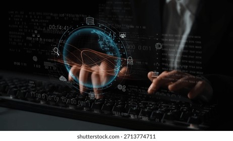 Global AI and data processing system enhances data, AI, and processing efficiency through digital network and global integration of intelligent technology Marrow