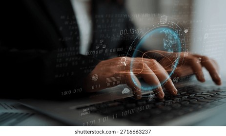 Global AI and data processing system enhances data, AI, and processing efficiency through digital network and global integration of intelligent technology Marrow