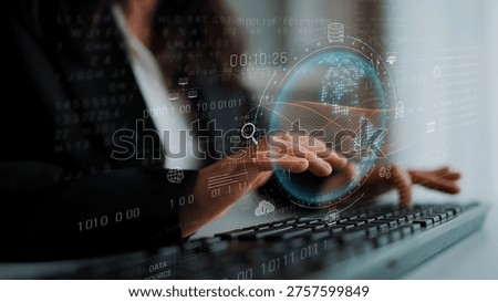 Global AI and data processing system enhances data, AI, and processing efficiency through digital network and global integration of intelligent technology Marrow