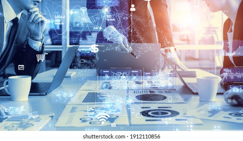 Global business concept. Management strategy. Staff meeting. Business communication. Human resources. - Shutterstock ID 1912110856