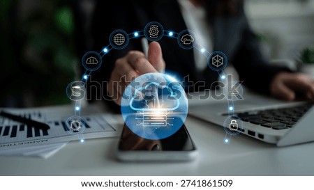 Global cloud computing network services and data storage solutions. Empowering businesses with a secure network and efficient cloud computing. Motif