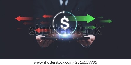 global currency exchange concept ,Money transfer , Global Currency ,money transaction ,Global currency dynamics market, investment strategy stock market business concept ,finance and investment

