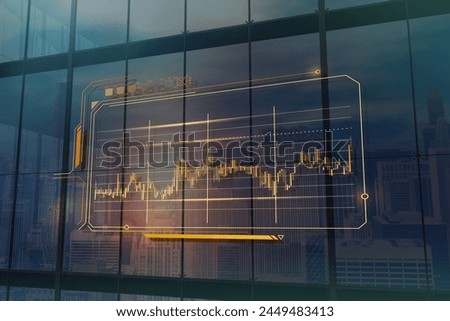 Global data charts in gold. Bitmap elements charts.