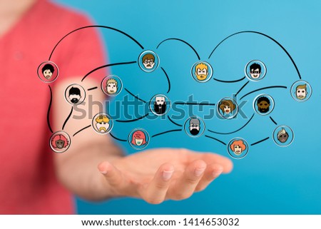global data networking  in hand