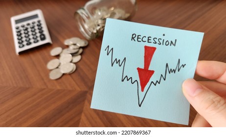 Global economy financial recession crisis - Shutterstock ID 2207869367