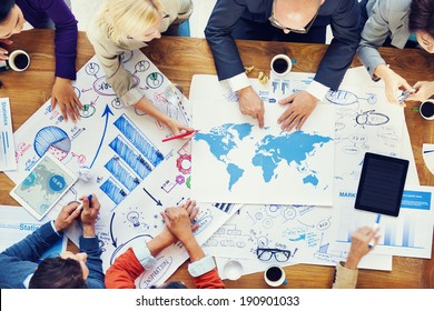 Global Finacial Business Meeting and Planning - Powered by Shutterstock