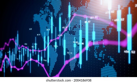 Global finance concept. Global market. Foreign exchange.