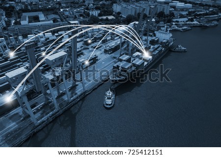 Similar – Image, Stock Photo Port of Helsinki Finland