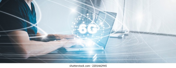 Global network connection 6G on hand business man.Global network connection 6G with icon concept, technology network wireless systems and internet of things, new technologies coming up in the future. - Powered by Shutterstock