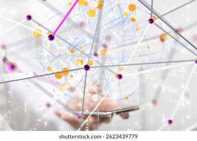 Global Network Connection: Data Visualization on Mobile