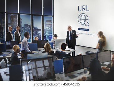 Global Network Connection Technology Concept