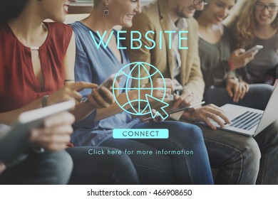 Global Network Connection Technology Concept
