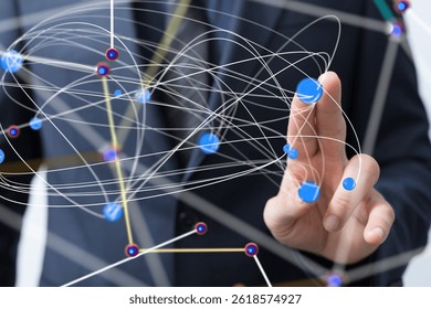 Global Network Connections: Business Data Visualization