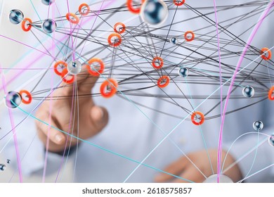 Global Network Connections: Complex Data Visualization