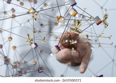 Global Network Connections:  Interactive Data Visualization
