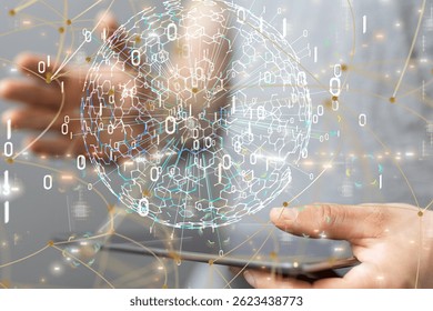 Global Network Data Visualization on Tablet