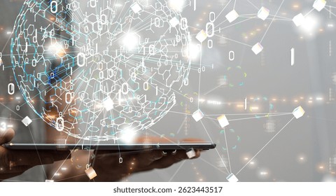 Global Network Data Visualization on Tablet