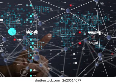Global Network: High-Speed Data Work Connections