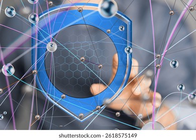 Global Network Security: Digital Shield Concept