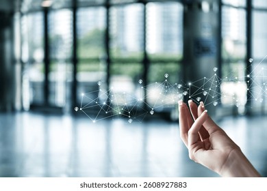 Global network of users. Concepts of global interconnectedness of geolocation of network interactions of data exchange in real time.