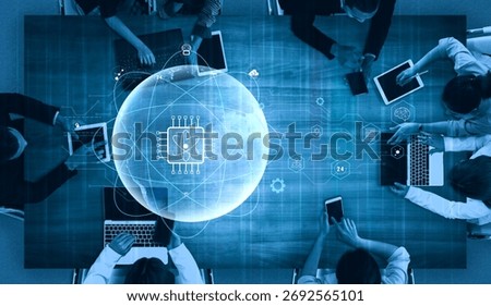 A global quantum computing network for the future of communication and data processing. A worldwide system powered by quantum technology and AI. Motif