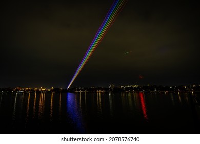 Global Rainbow Art Installation, Poole, Dorset - Powered by Shutterstock