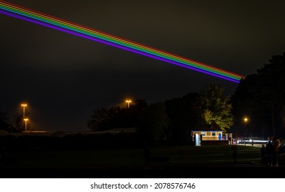 Global Rainbow Art Installation, Poole, Dorset - Powered by Shutterstock