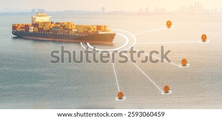 The global shipping system is a complex network that facilitates the movement of goods across international borders. 