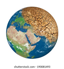 global warming Earth Concept on Earth day 22 April "Elements of this image furnished by NASA