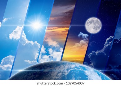 Global Weather Forecast Background Climate Change Stock Photo (Edit Now ...