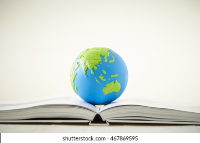 Globe With Book