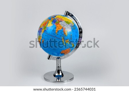 globe on a white background, isolate