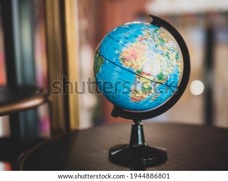 Globe sphere orb model effigy.