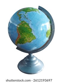 A globe is a spherical model, either of the Earth (terrestrial globe) or the celestial sphere (celestial globe), used to represent the Earth's surface or the sky accurately. Globes offer a three-dimen
