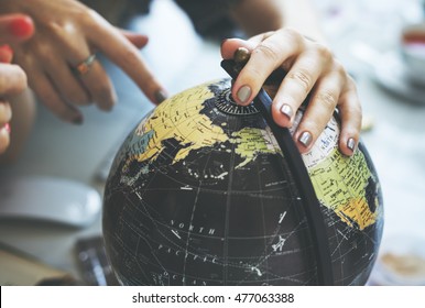 Globe World Map Travel Explore Destination Concept