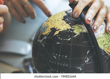 Globe World Map Travel Explore Destination Concept