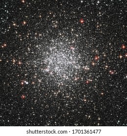 Globular cluster 47 Tucanae,  NGC 104  in the constellation TucanaElements of this image are furnished by NASA.